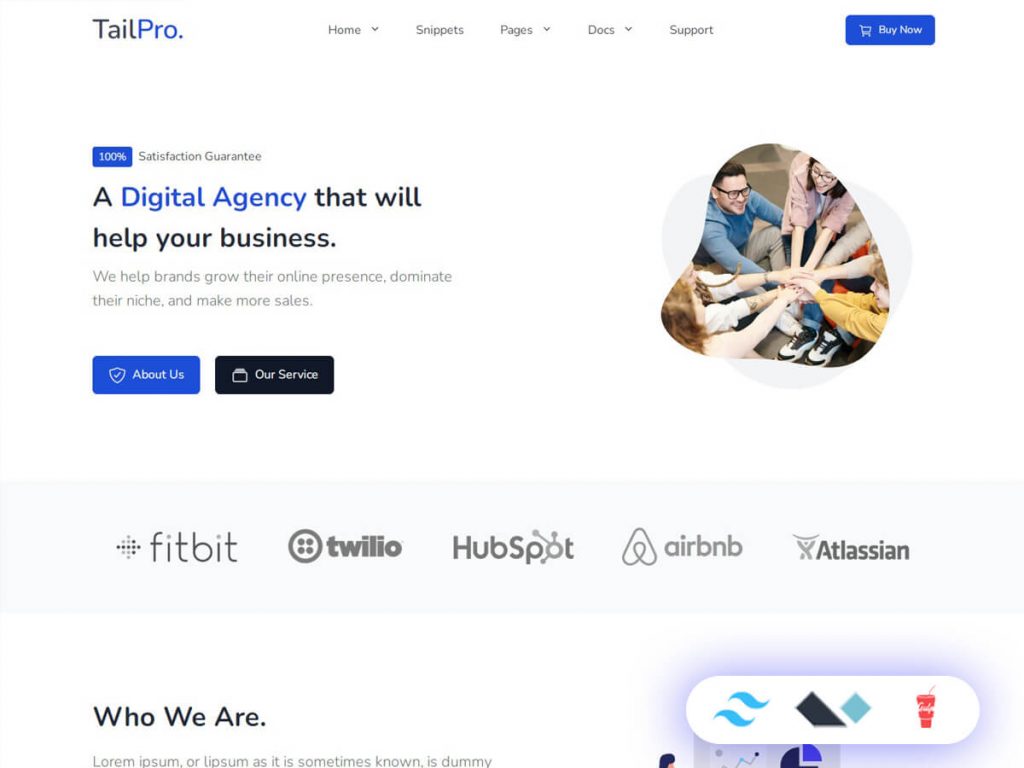 Tailwind Landing Page Agency – Tailpro